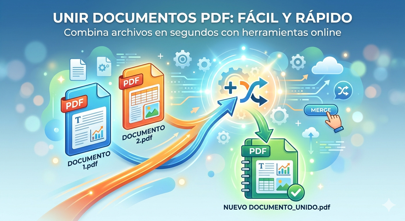 Cómo unir PDF
